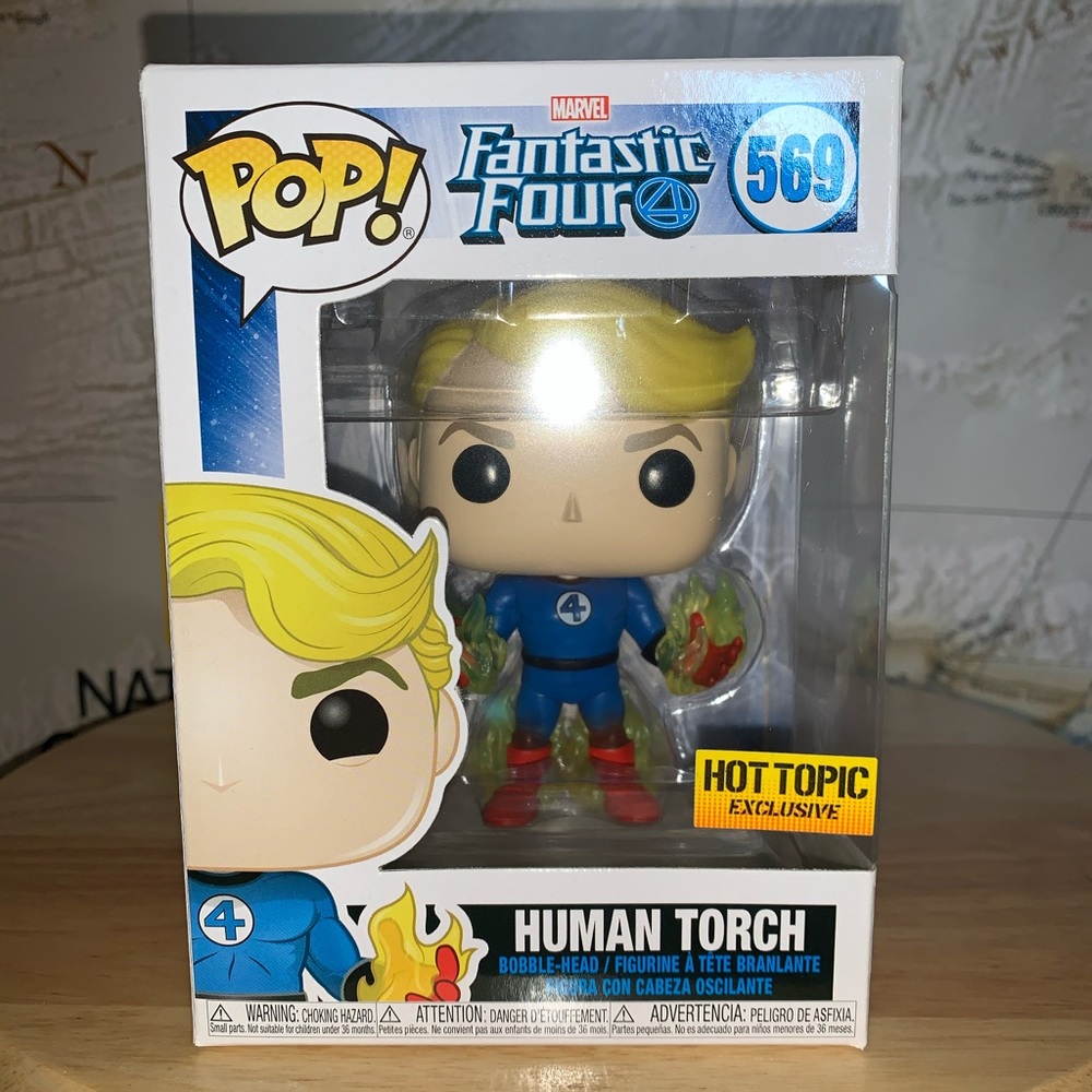 Funko Pop! Human Torch #569 Vinyl Figure
